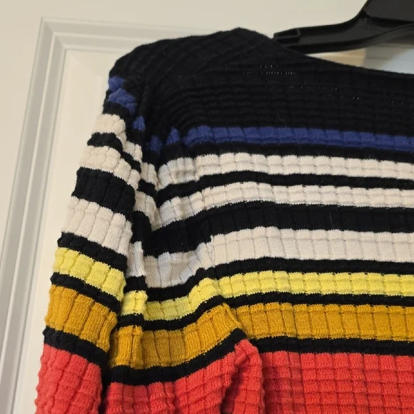 Free People Multicolor Striped Knit Dress. Size XS - Picture 11 of 15